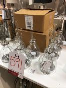 12 x Ex Display Bell TLBL T-Light Glass Candle Holders | RRP£378