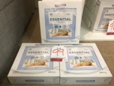 3 x Protect-A-Bed Essential Smooth Mattress Protectors | Double