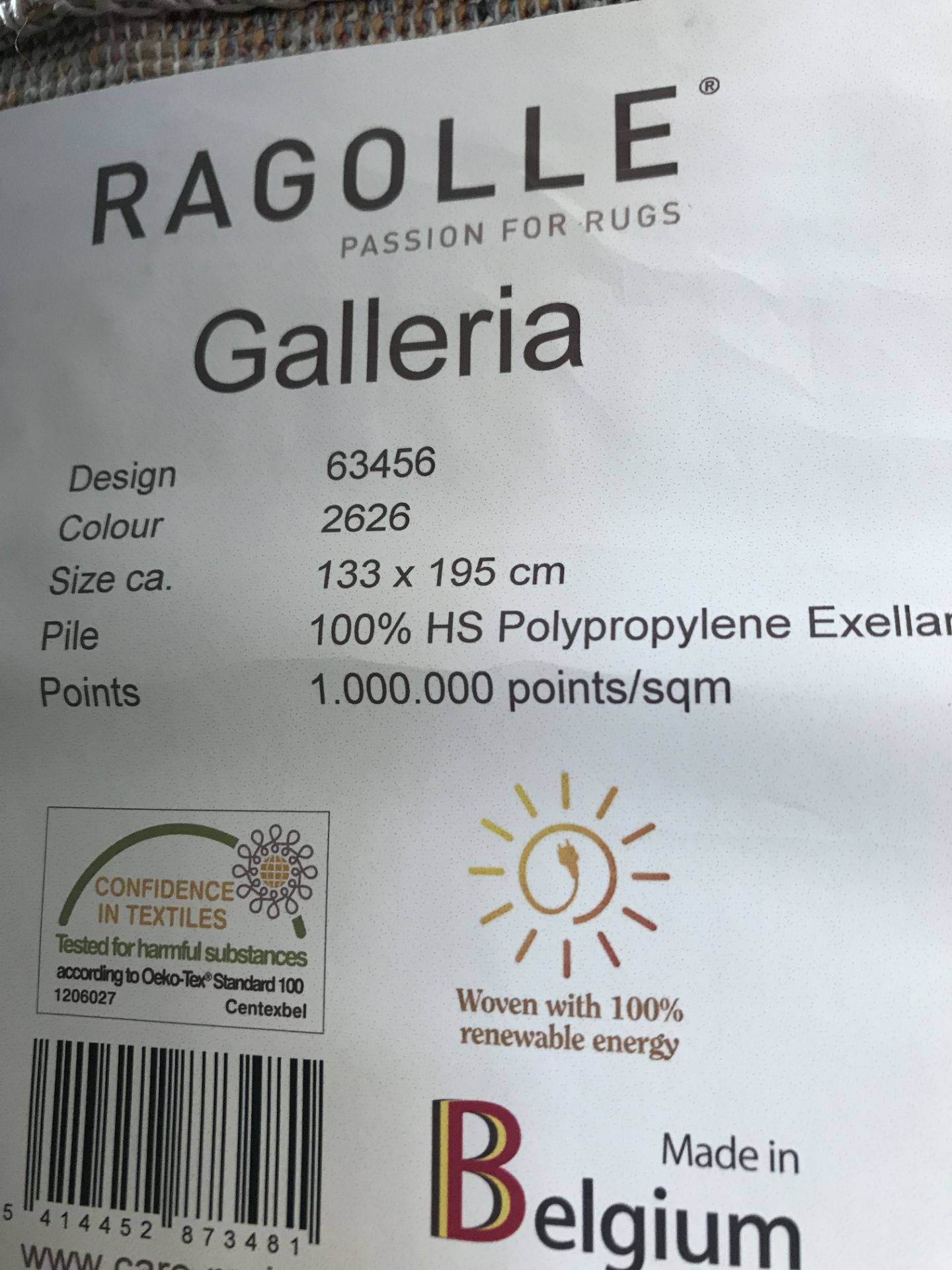 Galleria Rug | 133cm x 195cm | RRP£169 - Image 4 of 4