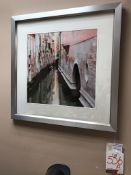 Ex Display Wall Mountable Eta River Meander Picture | 27" x 27"
