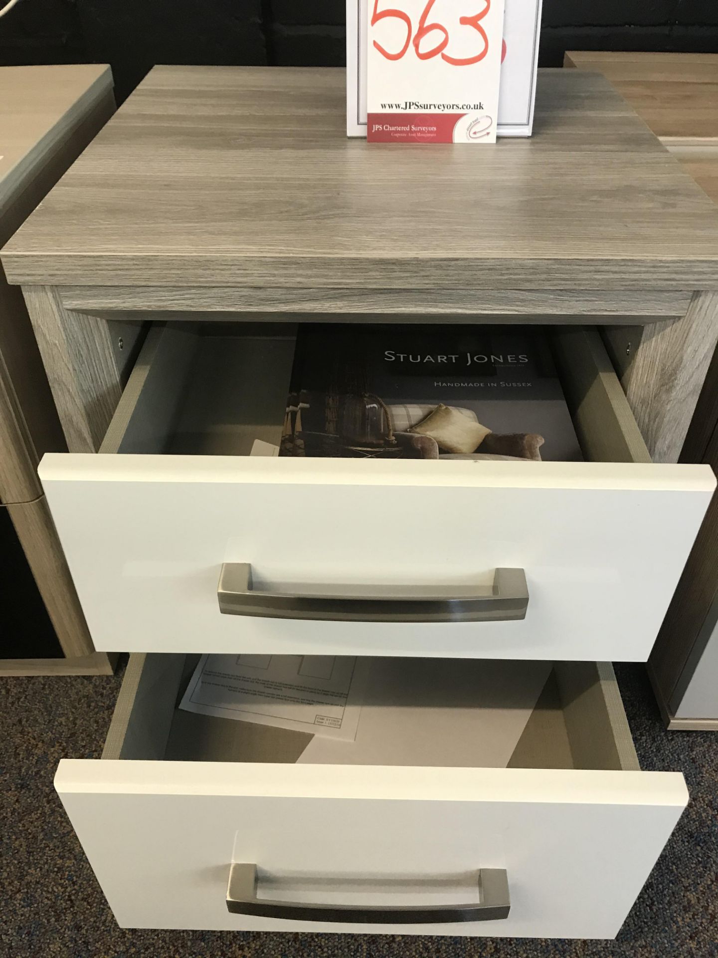 Ex Display Cosmos 2 Drawer Bedside Cabinet | RRP£295 - Image 2 of 2