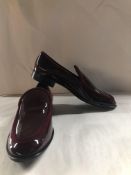 AGL Plum-Chianti Loafers. EU 39