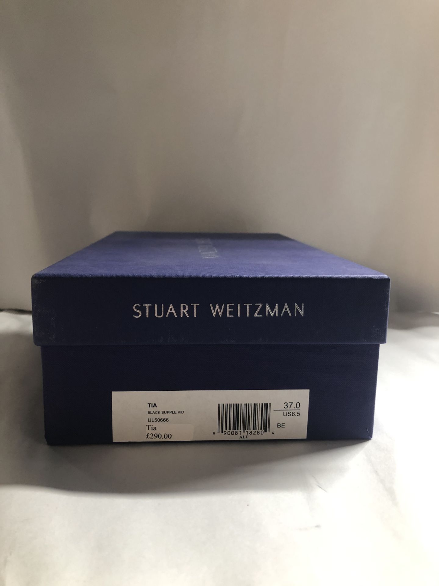 Stuart Weitzman Tia Black Supple Kid Heels. EU 37 RRP £290.00 - Image 2 of 2