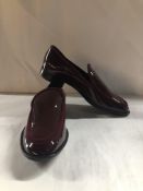 AGL Plum-Chianti Loafers. EU 38