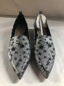 Nicholas Kirkwood Beya Star Jacquard Heels. EU 37 RRP £325.00