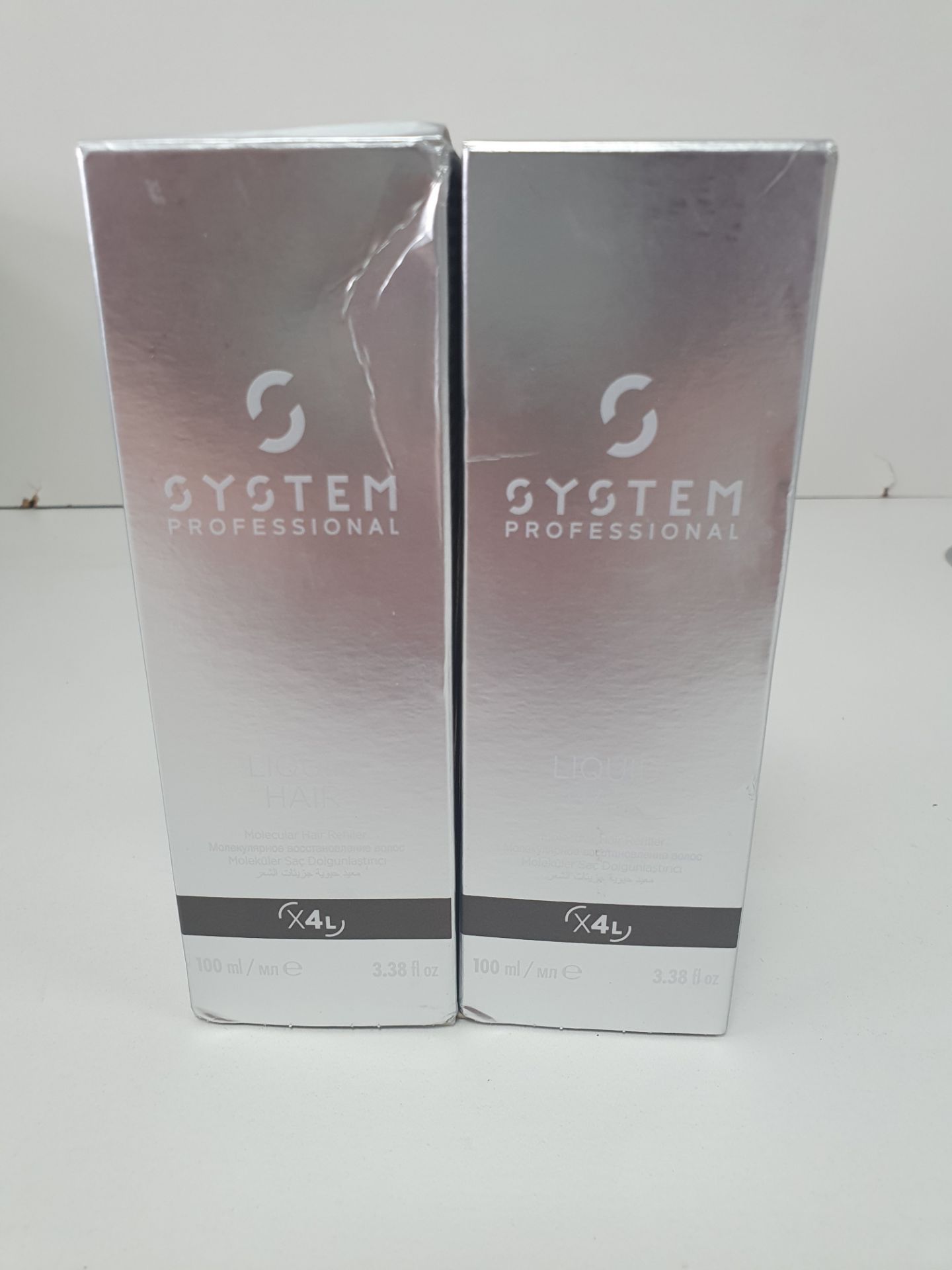 2 x System Professional Liquid Hair | RRP £113.98