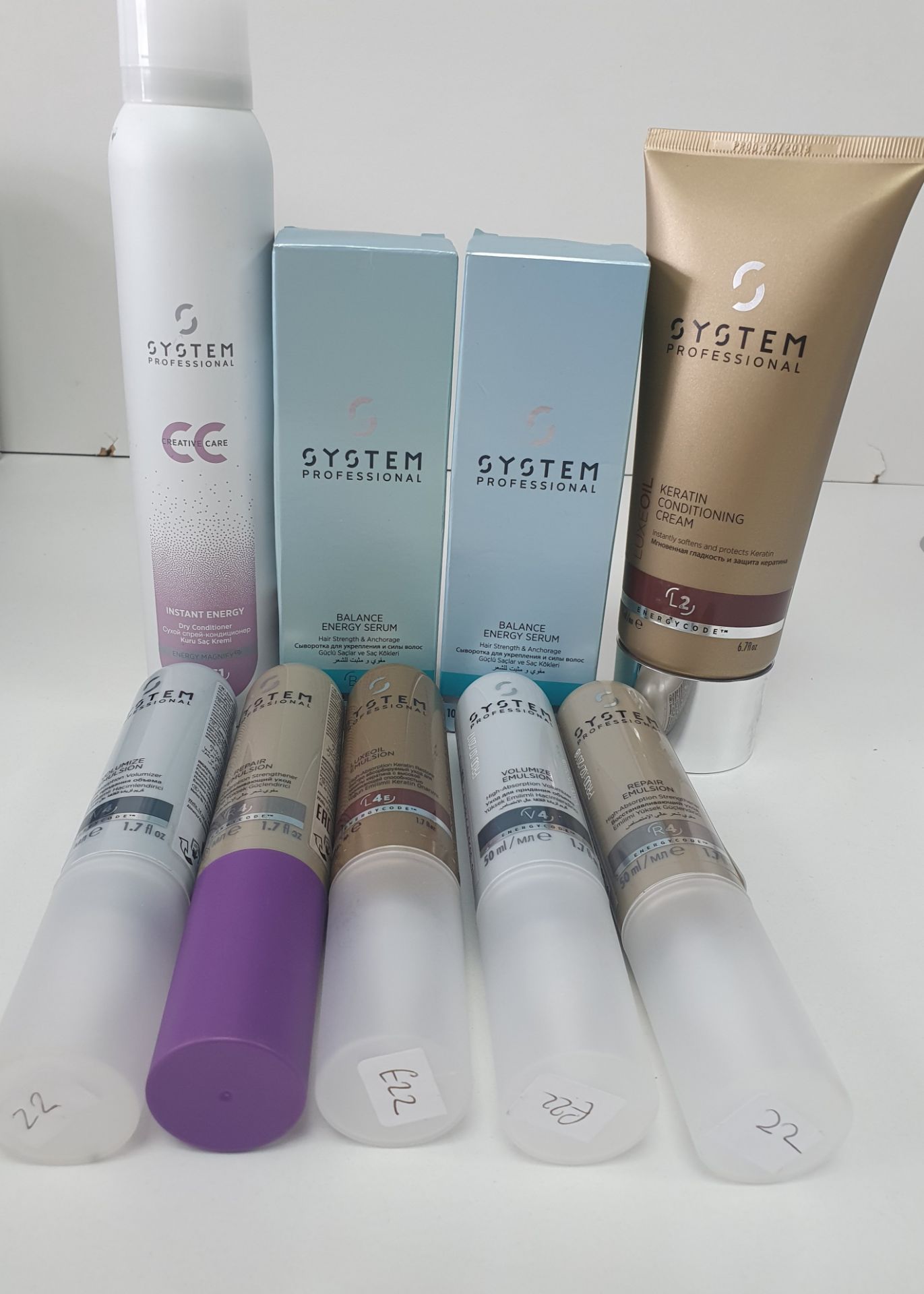 9 x System Professional Hair Products | RRP £202.97