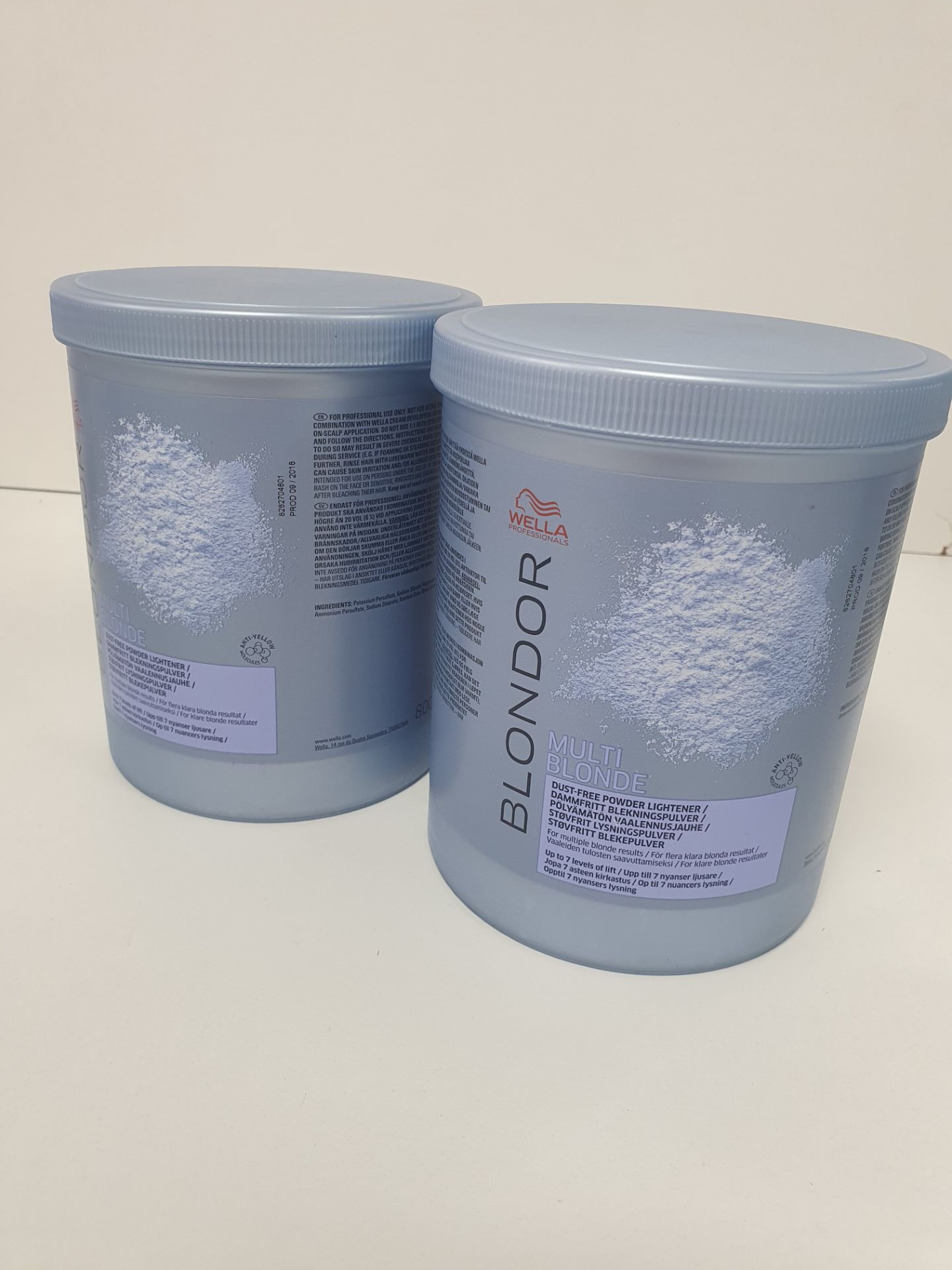 2 x Wella Blondor Multi Blonde Dust Free Lightening Powder | RRP £50.00