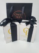 2 x Owen Drew Vegan Soy Wax Candles | RRP £40.00