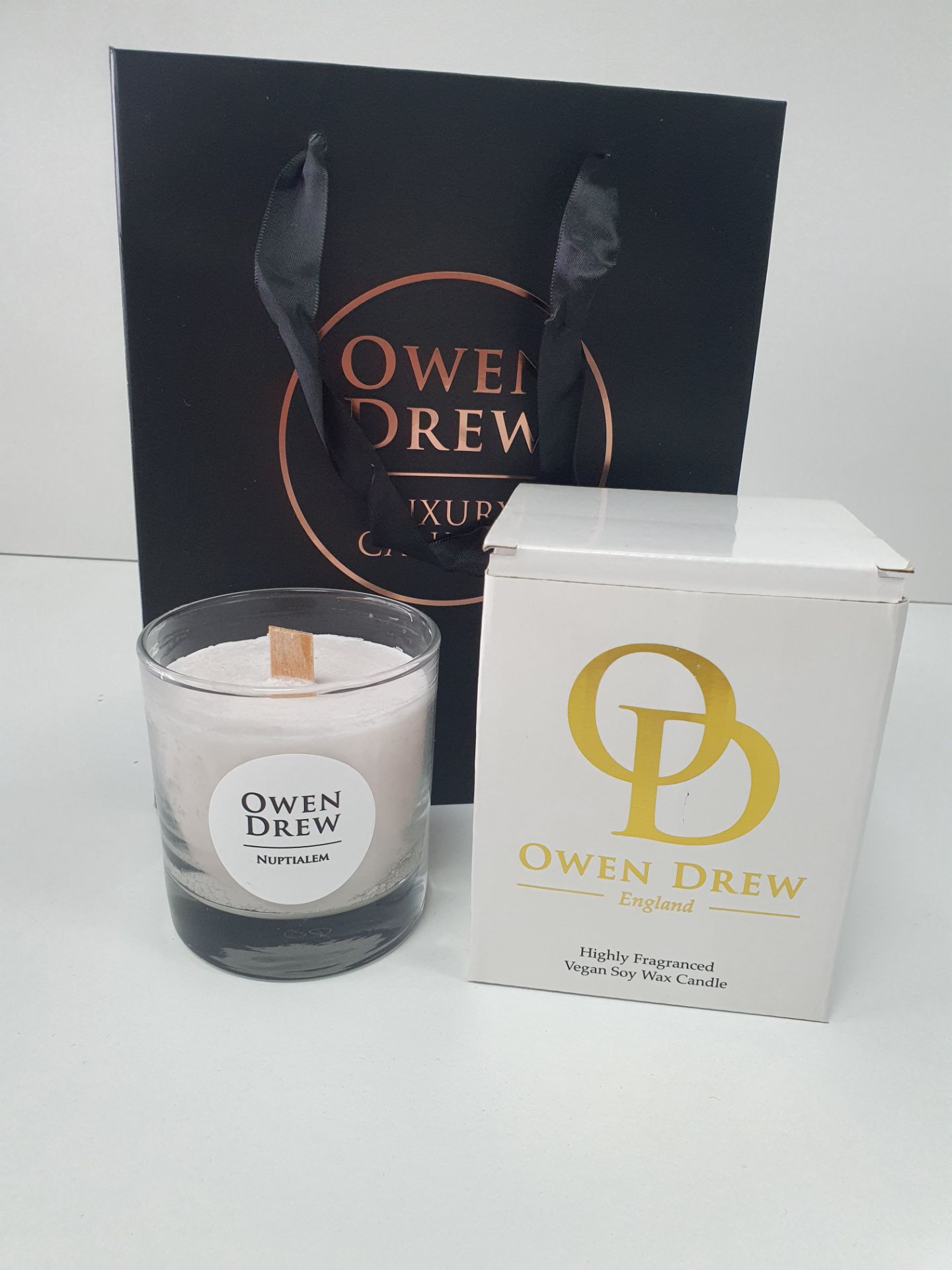2 x Owen Drew Candles