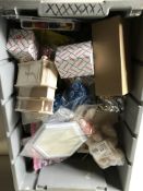 3 x Containers w/Large Selection of Arts & Crafts Products