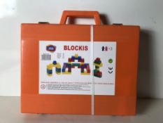 5 x Building Block Sets in Carry Cases