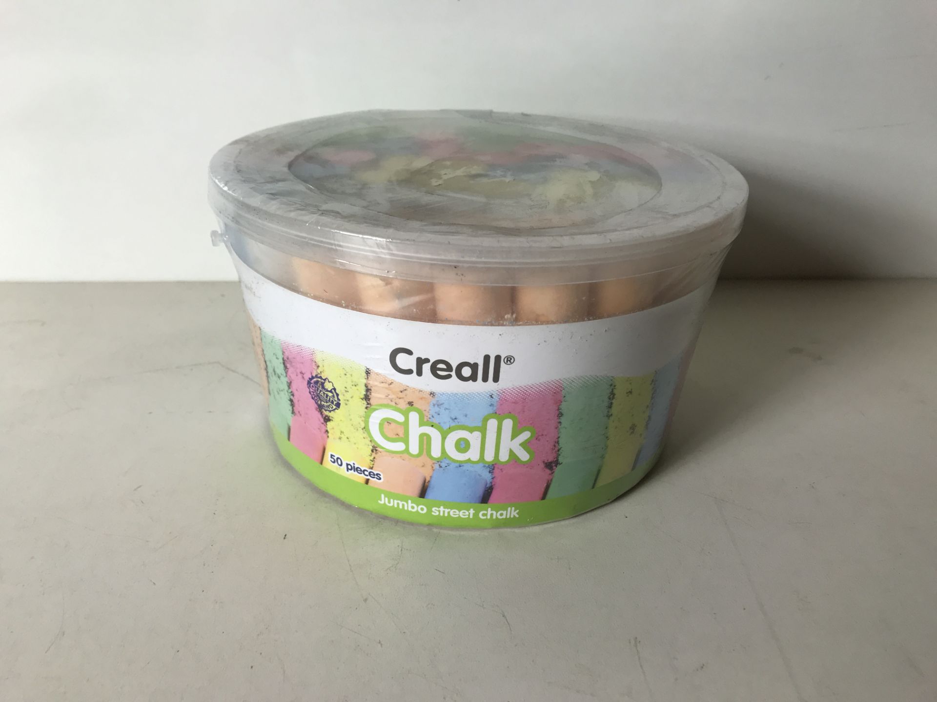 Creall Jumbo Street Chalk | 450 Pcs