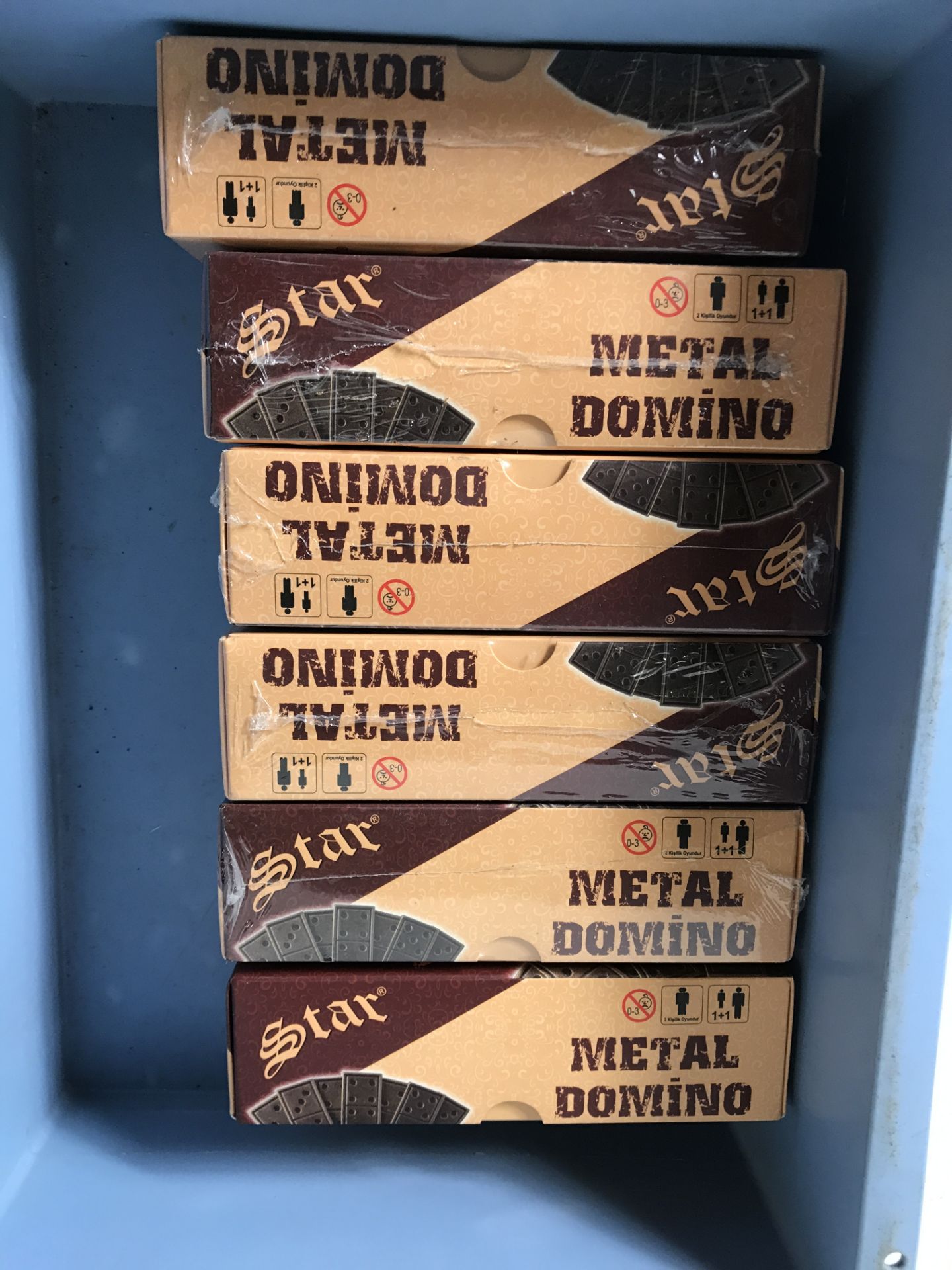 6 x Sets of Metal Dominoes - Image 3 of 3