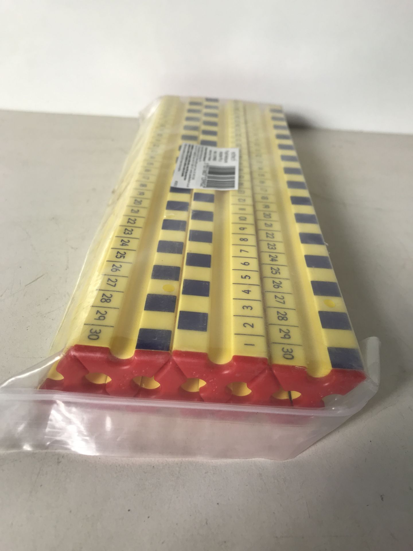 3 Sided 30cm Rulers | 18 Pcs - Image 2 of 2