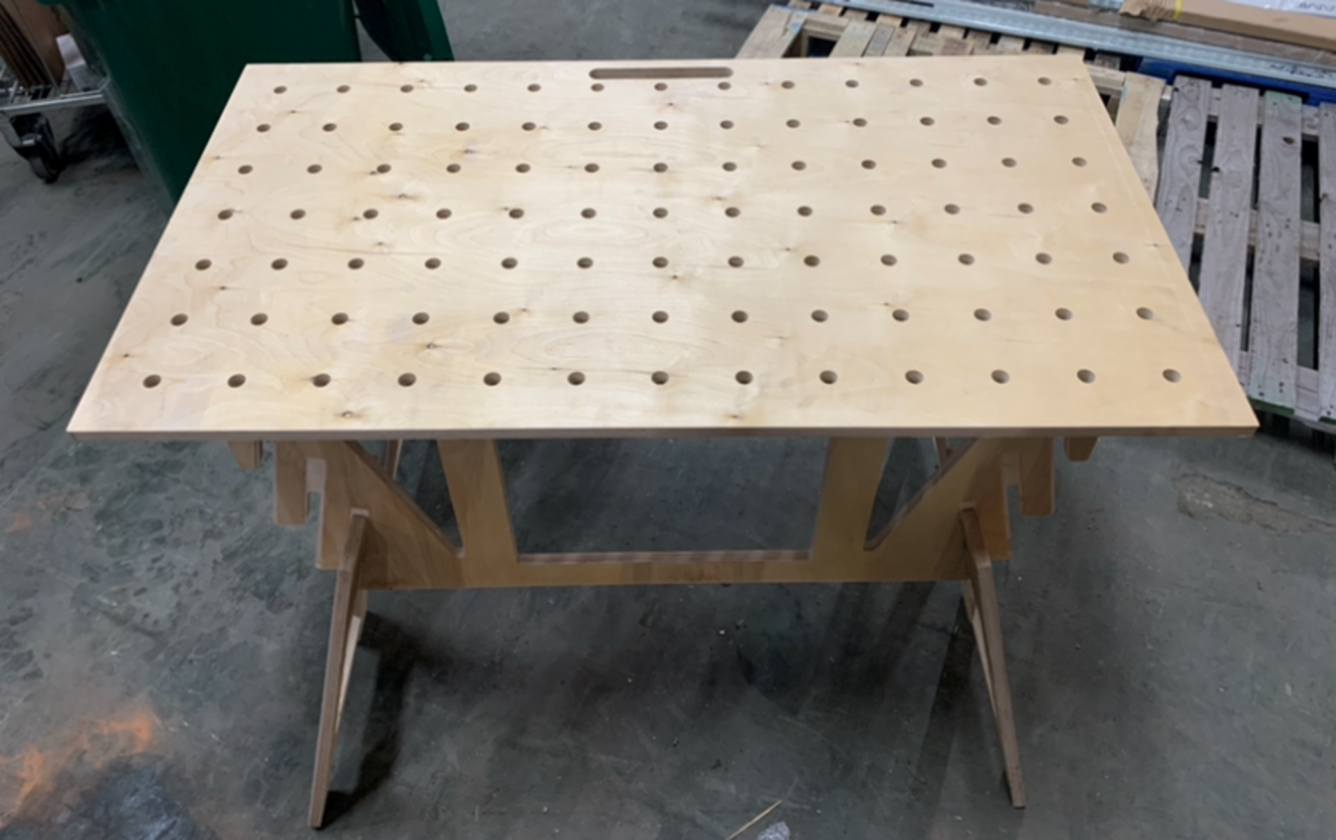 Mastool Wooden Aframed Workbench - Image 2 of 2