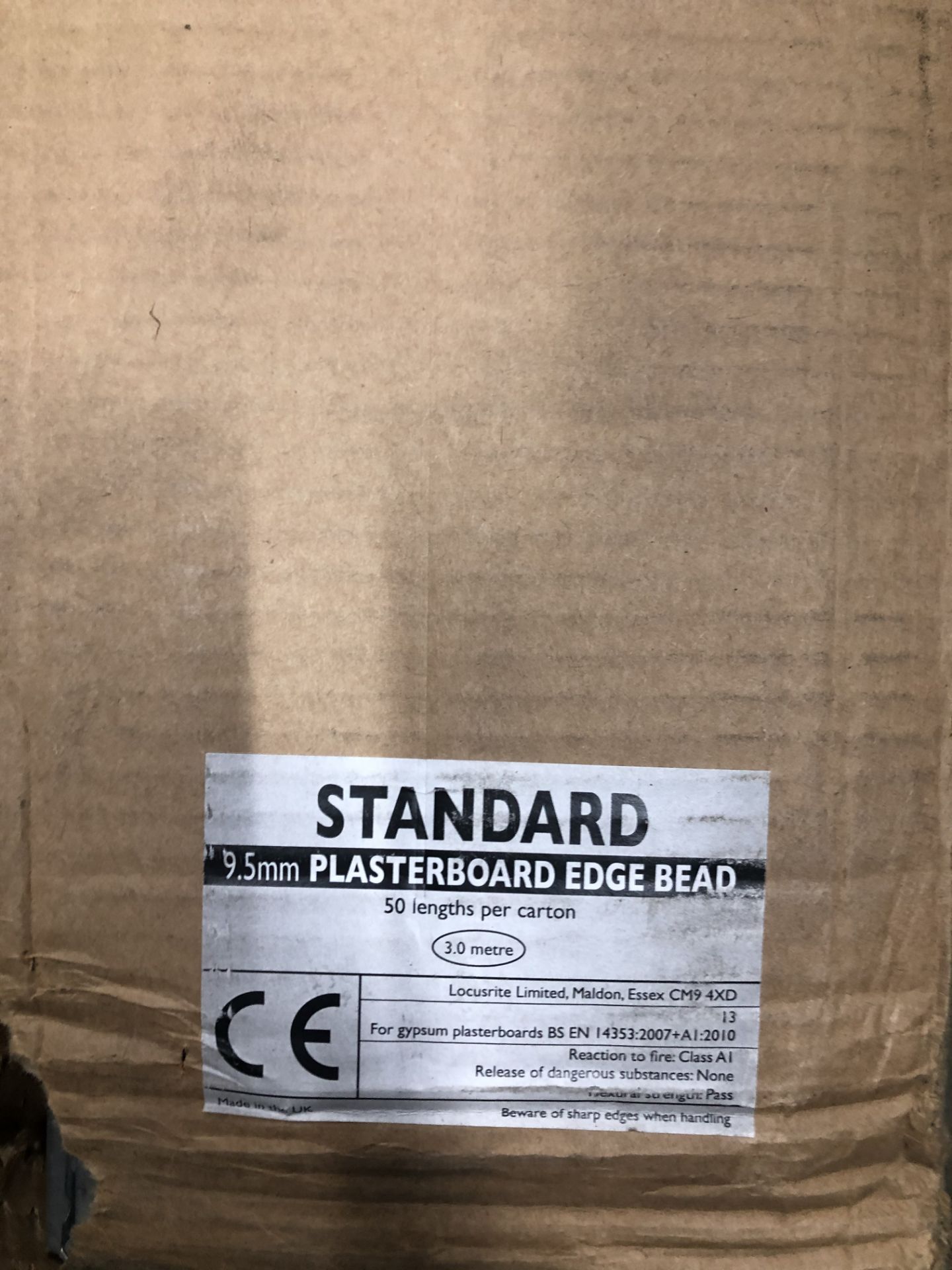 50 x Standard Plasterboard Edge Beads - Image 4 of 4