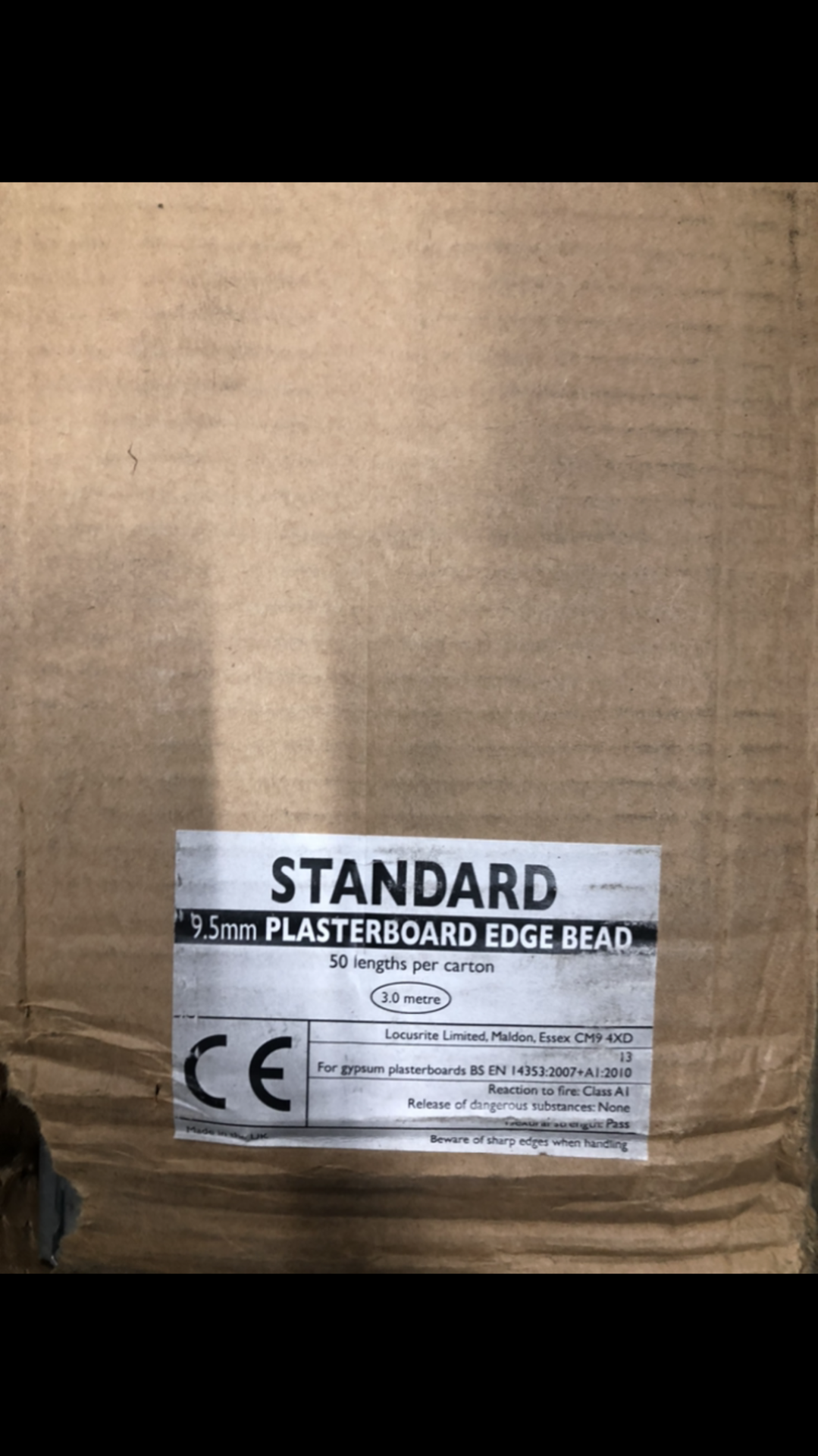 50 x Standard Plasterboard Edge Beads - Image 4 of 4