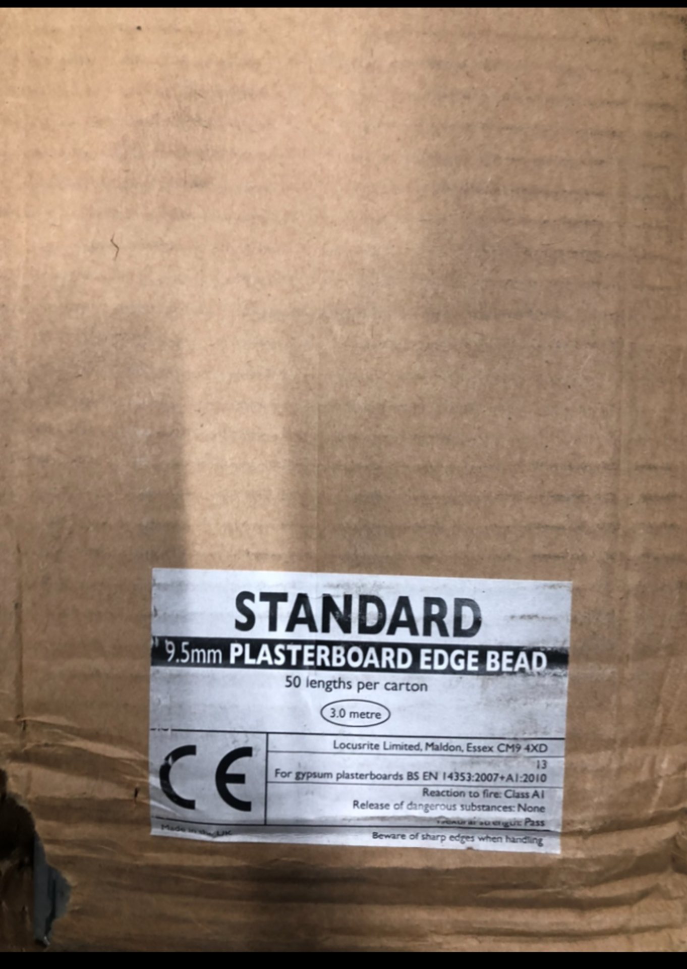 50 x Standard Plasterboard Edge Beads - Image 4 of 4