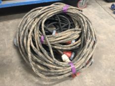 8 x 3 Phase 5 Pin Extension Cables