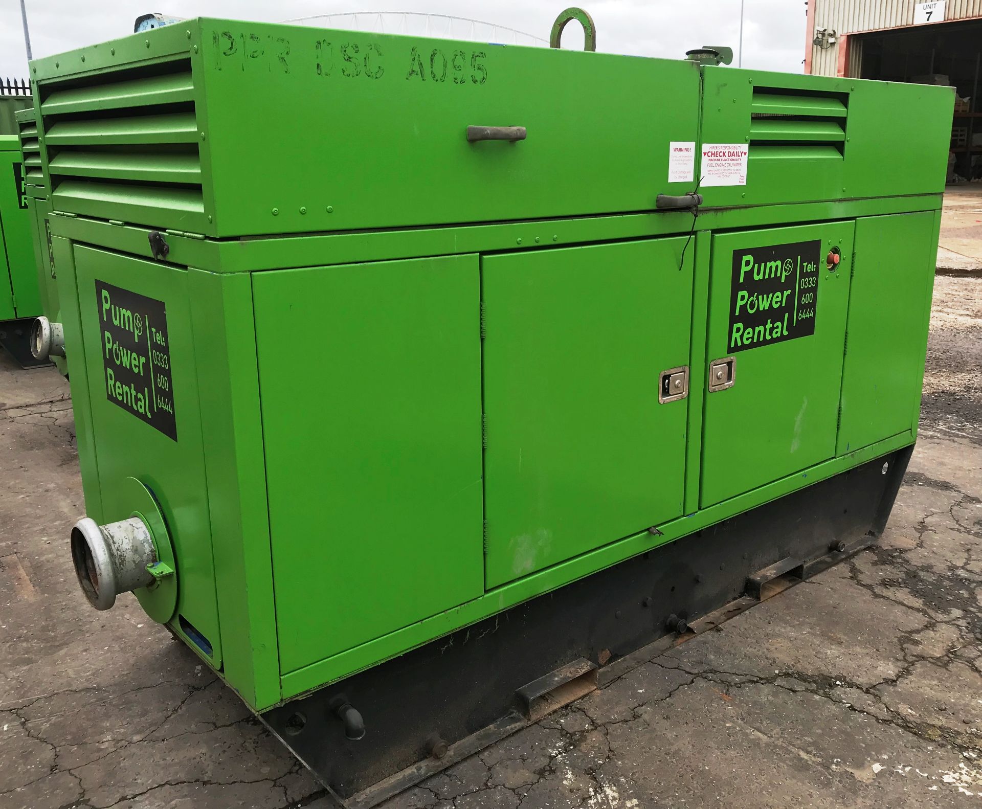 Flygt 150VX 6"" Robot Solids Handling Silenced Diesel Pump | Ref: A095 - Image 3 of 16