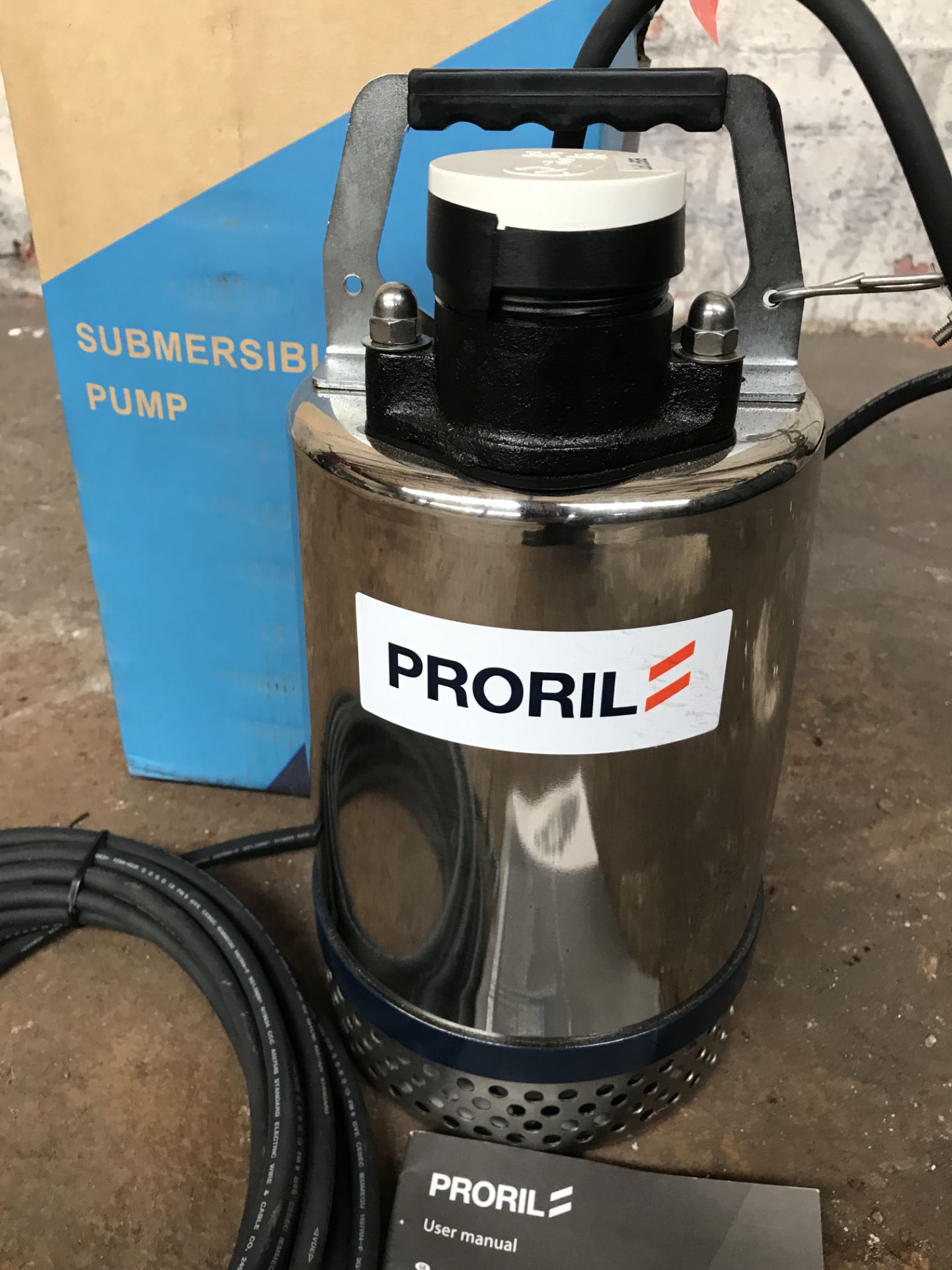 Unused Proril SMART 750 Submersible Drainer Pump | 110v | Ref: RE1163 - Image 2 of 5
