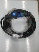 25 meter 63 amp, single phase power cable