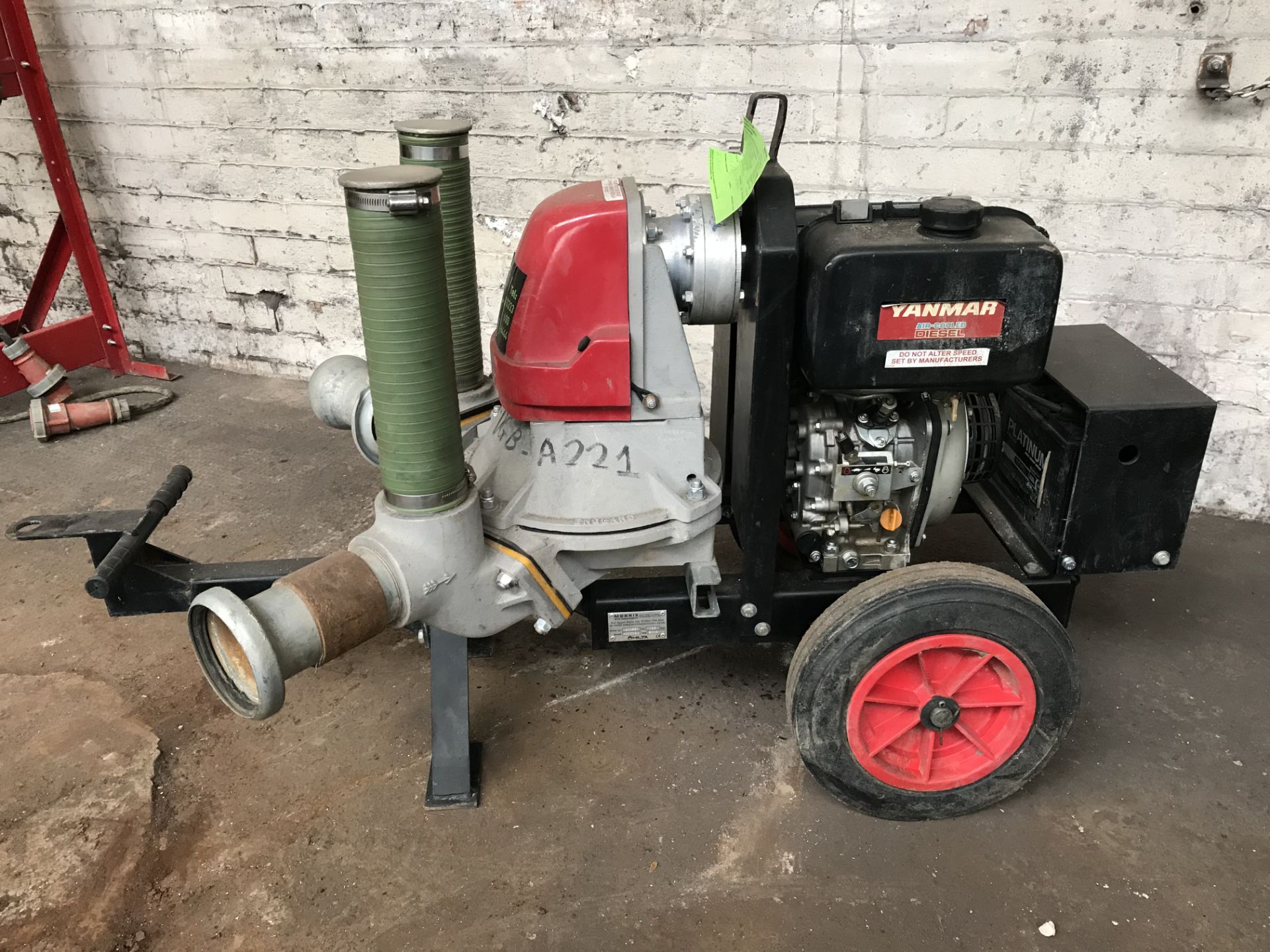 Hilta Proflow D5 3"" Diesel Diaphragm Pump w/ Wheeled Site Chassis | YOM: 2018 | A221 - Image 2 of 9