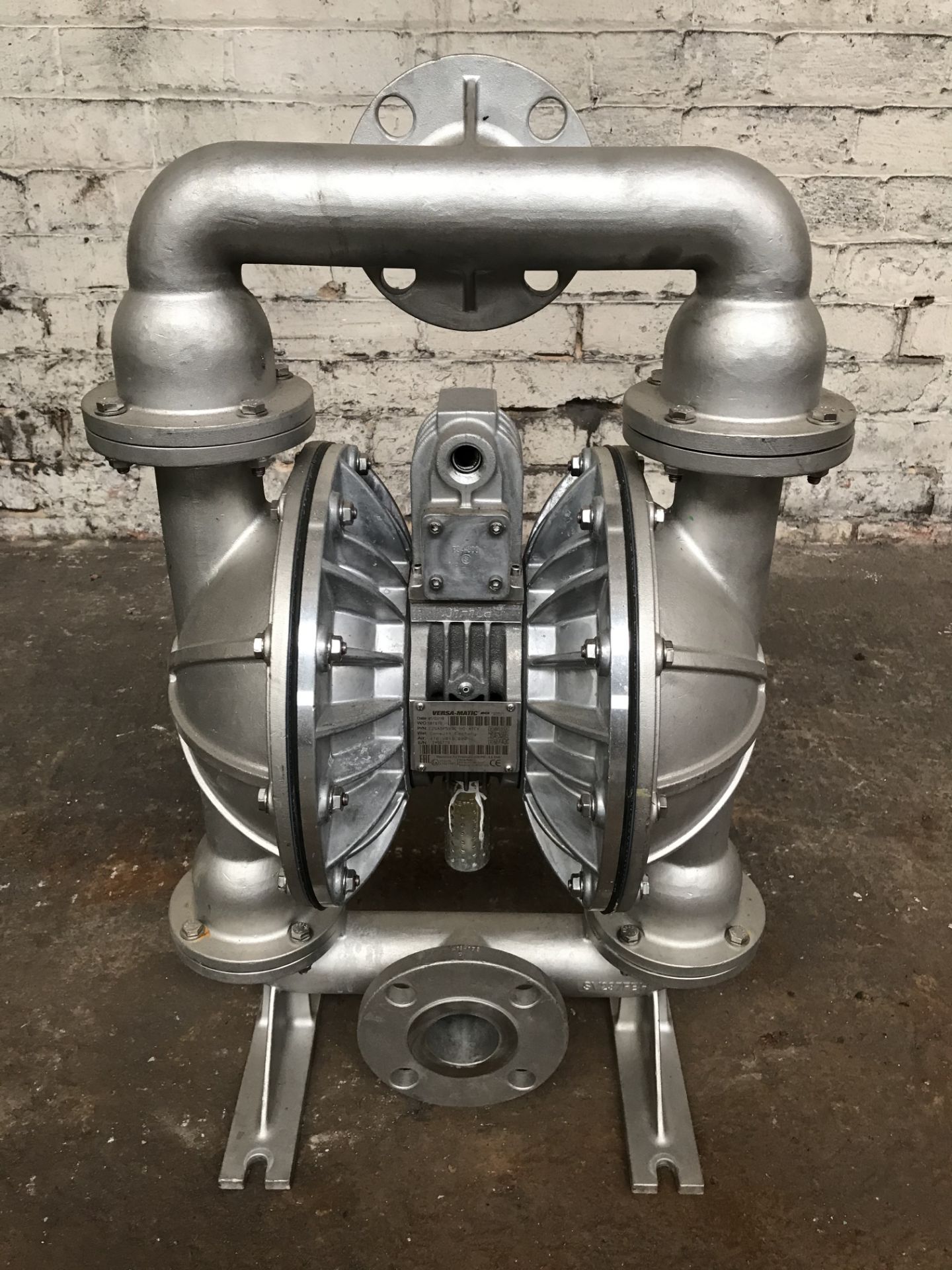 Versa-Matic 2"" Air Operated Stainless Steel Diaphragm Pump | YOM: 2019 | Ref: A343