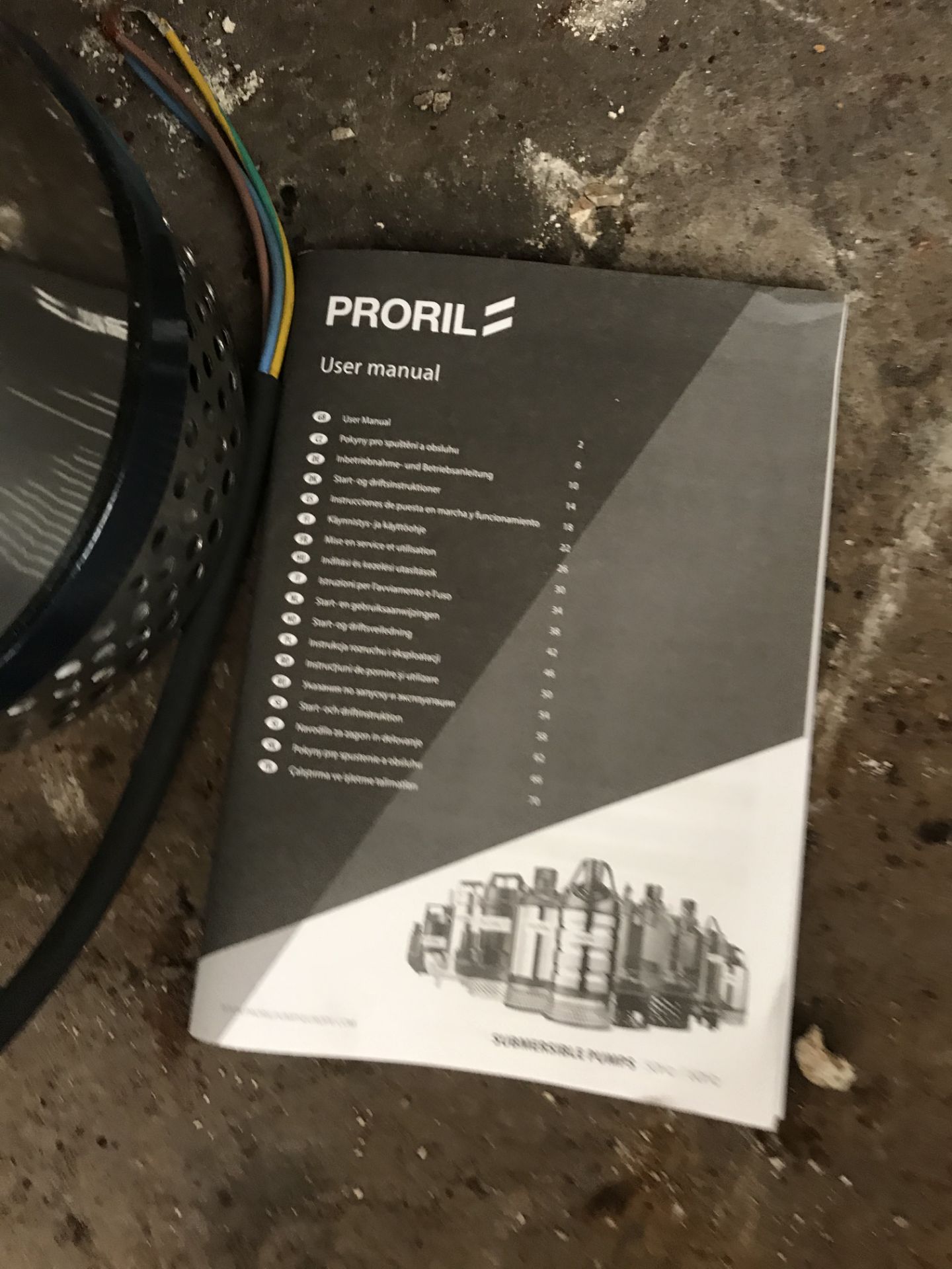 Unused Proril SMART 750 Submersible Drainer Pump | 110v | Ref: RE1156 - Image 4 of 6