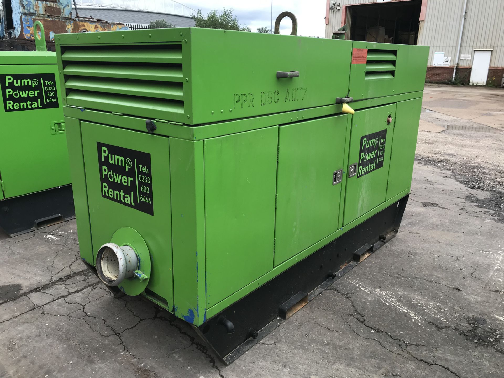 Flygt 150VX 6"" Robot Solids Handling Silenced Diesel Pump | Ref: A077