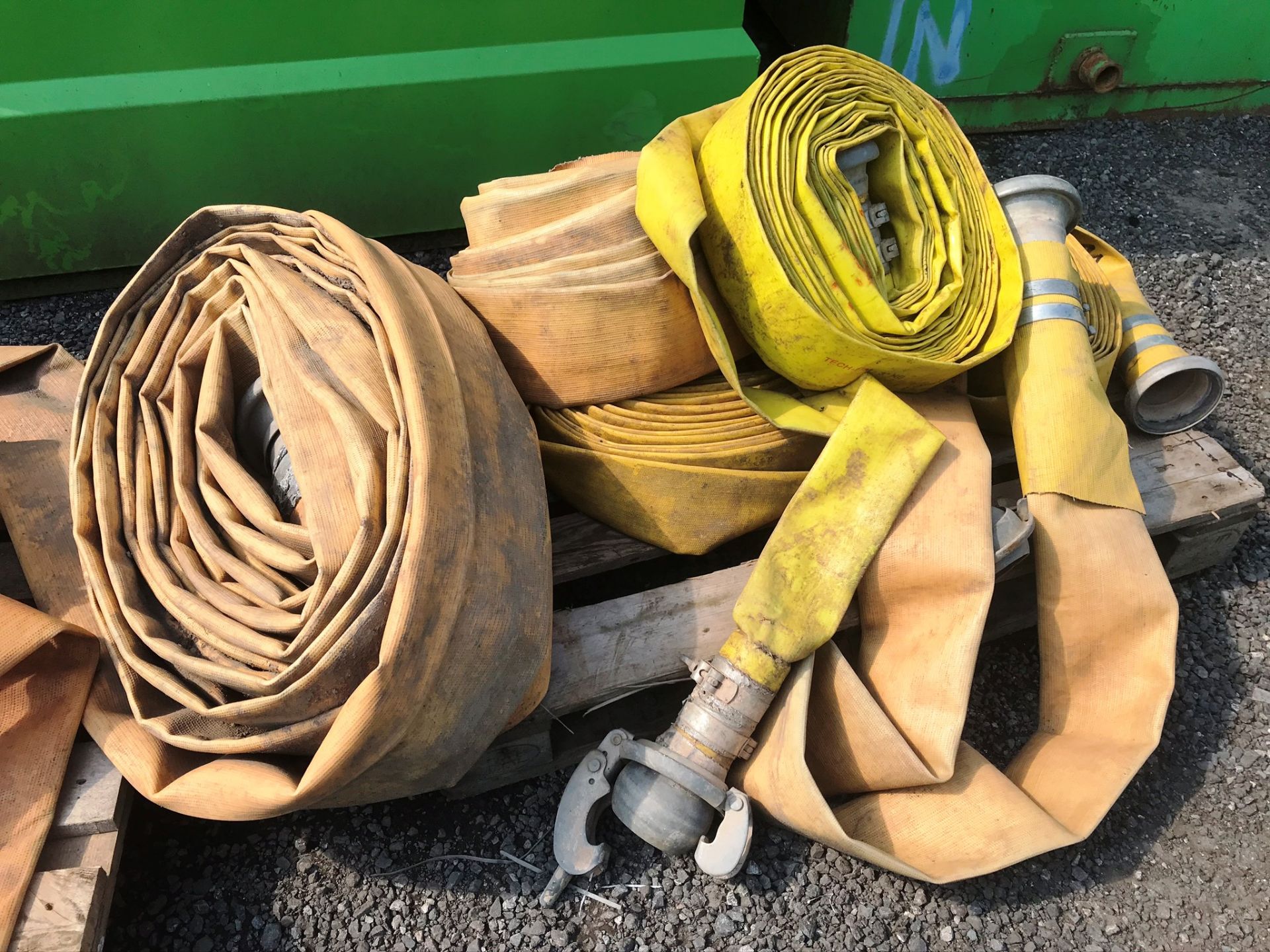 Quantity of Heavy Duty Lay Flat Hoses - Various Sizes - Please See Pictures - Image 3 of 6