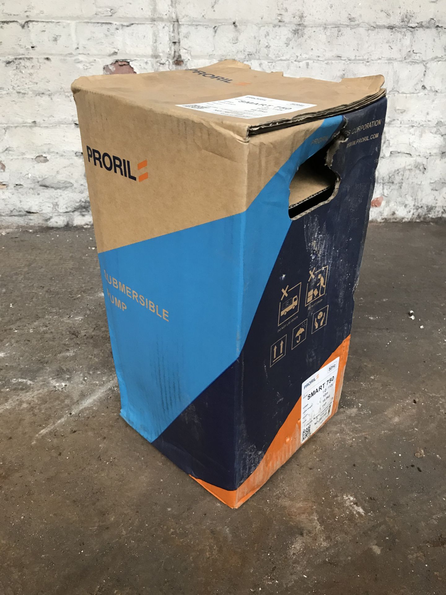 Unused Proril SMART 750 Submersible Drainer Pump | 110v | Ref: RE1168