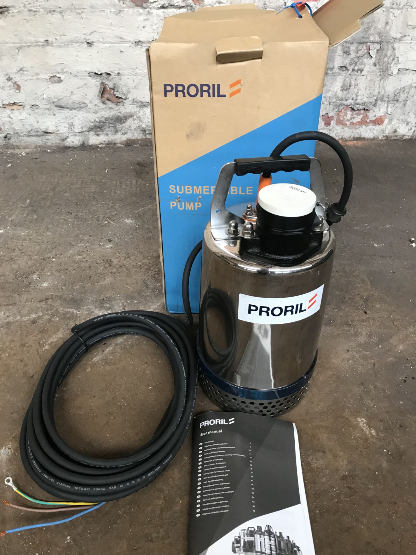 Unused Proril SMART 750 Submersible Drainer Pump | 110v | Ref: RE1172 - Image 2 of 7