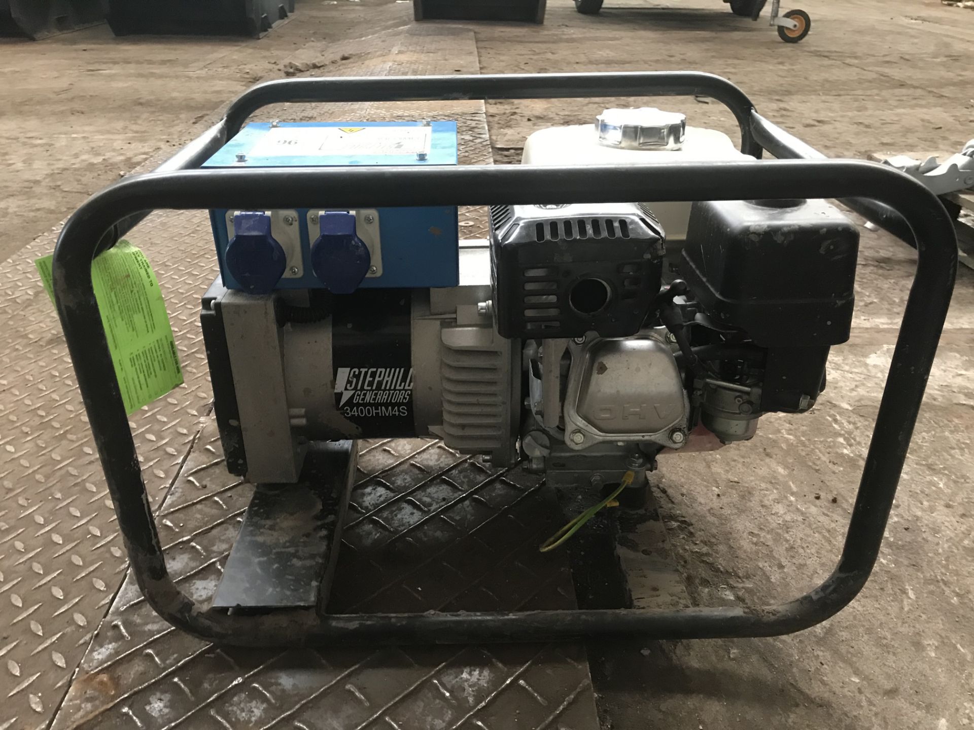 Stephill Petrol Generator 3.4kVa w/ Honda GX Range Engine| YOM: 2019 | Ref: GSA-A276 - Image 4 of 5