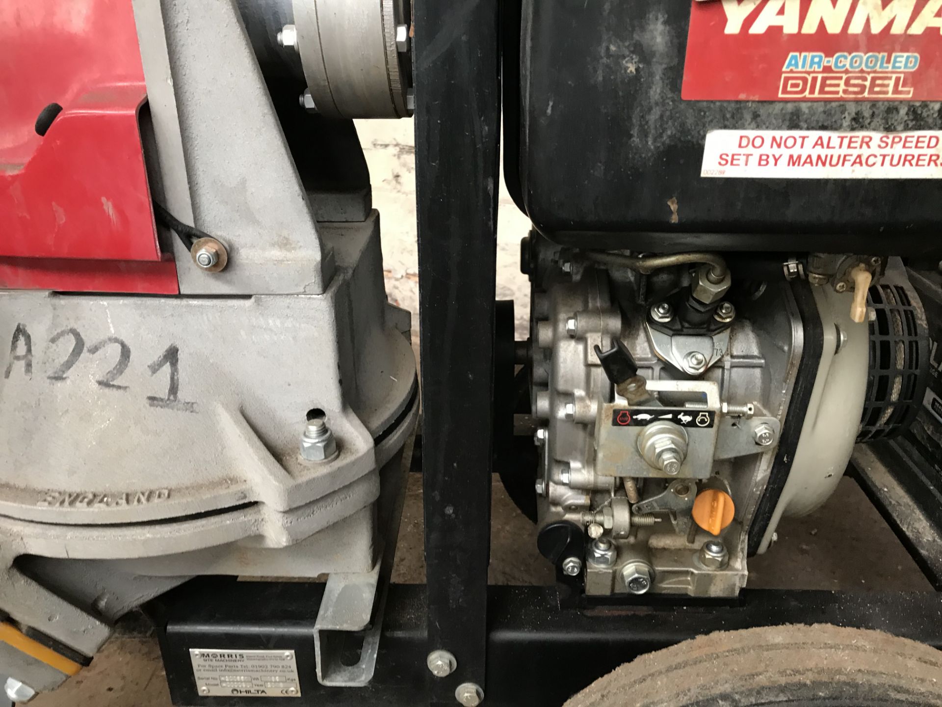 Hilta Proflow D5 3"" Diesel Diaphragm Pump w/ Wheeled Site Chassis | YOM: 2018 | A221 - Image 8 of 9