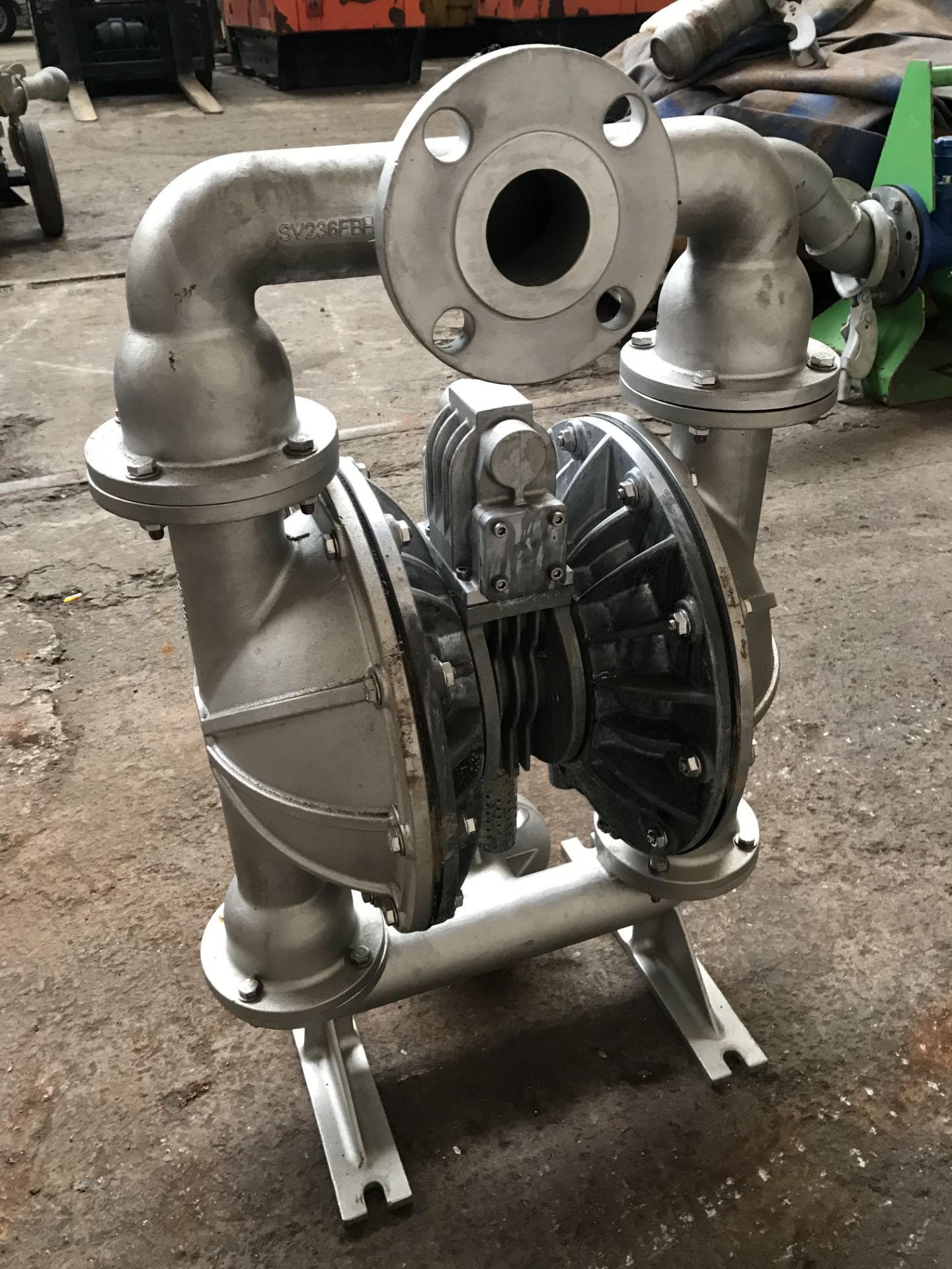 Versa-Matic 2"" Air Operated Stainless Steel Diaphragm Pump | YOM: 2019 | Ref: A343 - Image 3 of 4