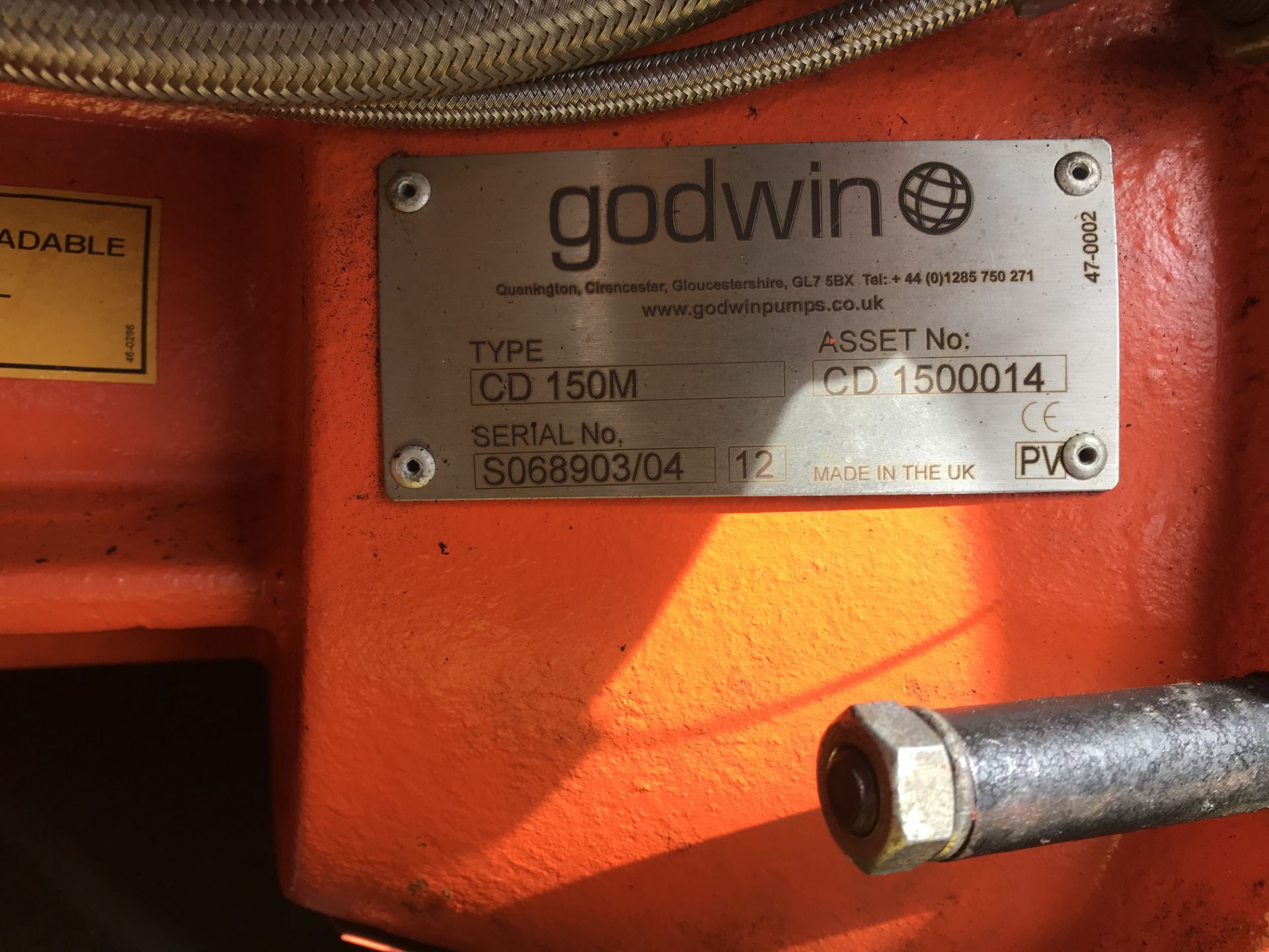 Godwin CD150M 6"" Diesel Drainer Pump | Ref: A124 - Image 7 of 13