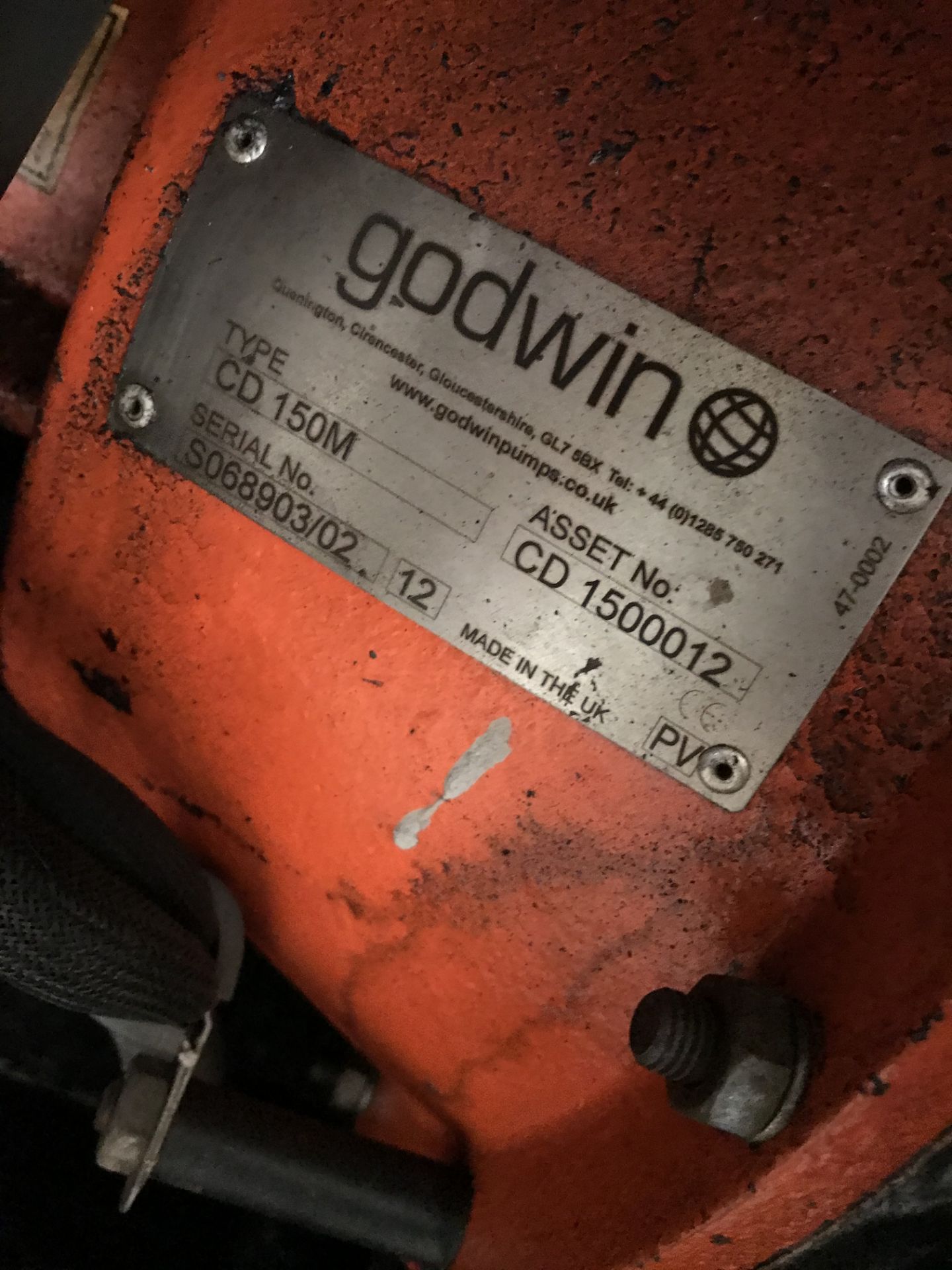 Godwin CD150M 6"" Diesel Drainer Pump | Ref: A122 - Image 8 of 13