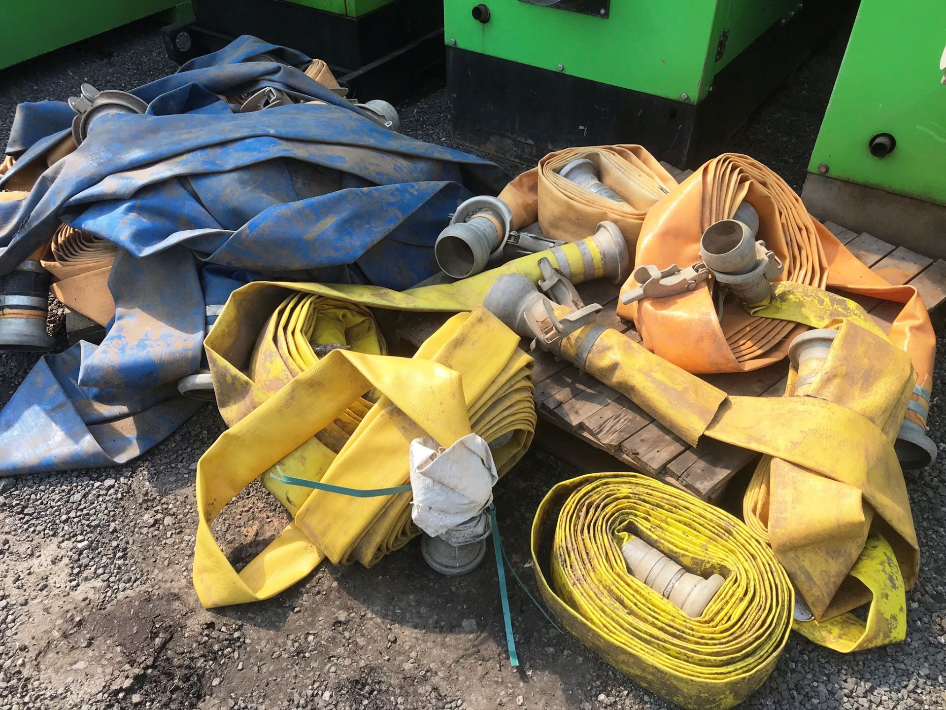 Quantity of Heavy Duty Lay Flat Hoses - Various Sizes - Please See Pictures - Image 5 of 6