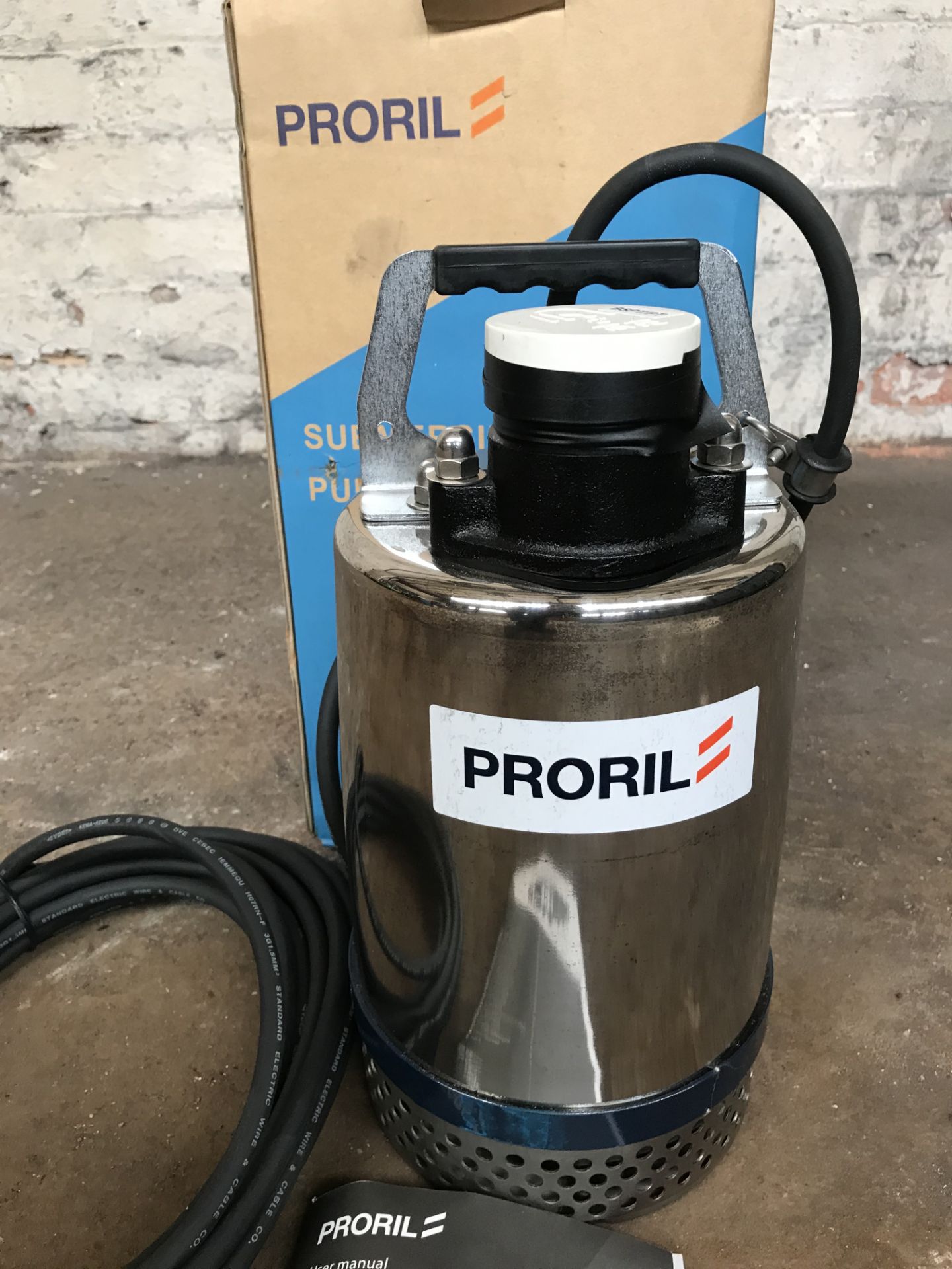 Unused Proril SMART 750 Submersible Drainer Pump | 110v | Ref: RE1172 - Image 3 of 7