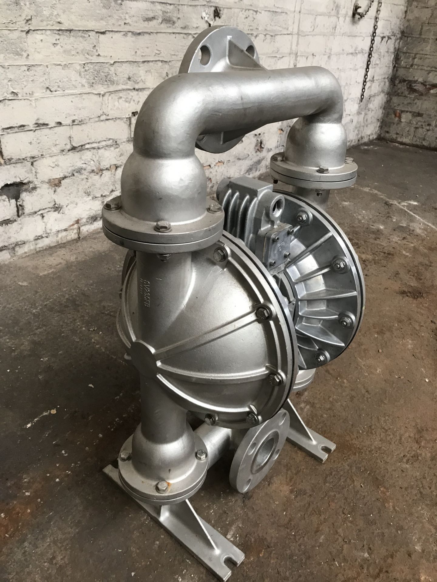 Versa-Matic 2"" Air Operated Stainless Steel Diaphragm Pump | YOM: 2019 | Ref: A343 - Image 2 of 4