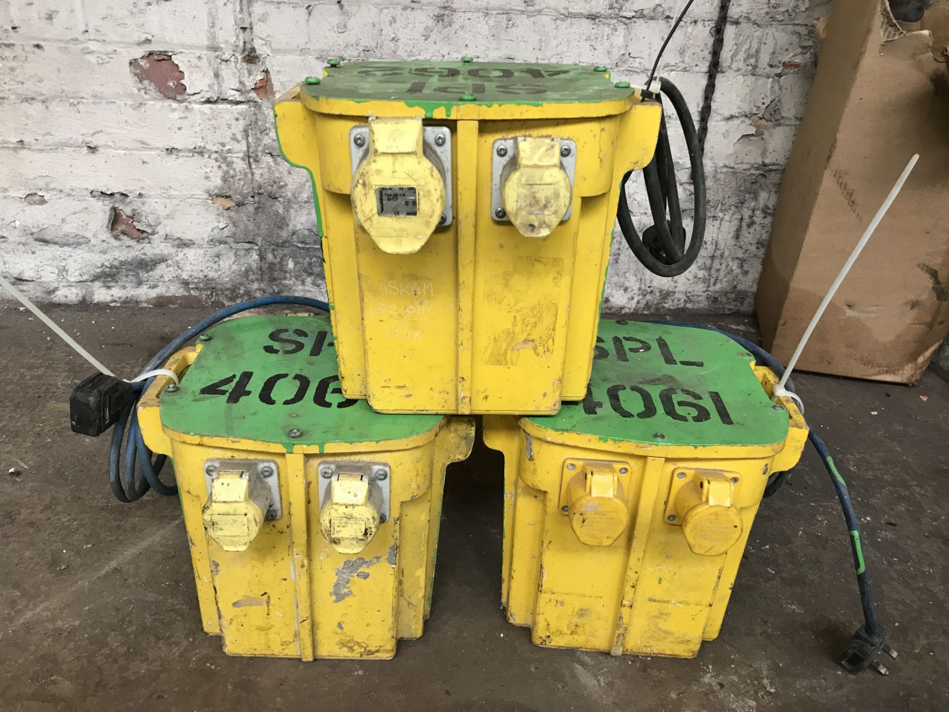 3 x 5 KVA 110V Site Transformers - Image 3 of 3