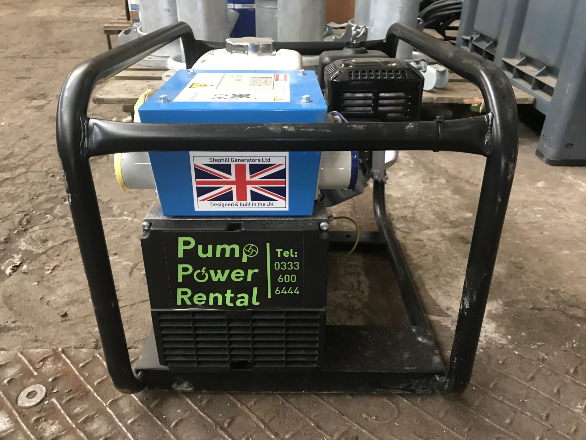 Stephill Petrol Generator 3.4kVa w/ Honda GX Range Engine| YOM: 2019 | Ref: GSA-A274 - Image 3 of 5