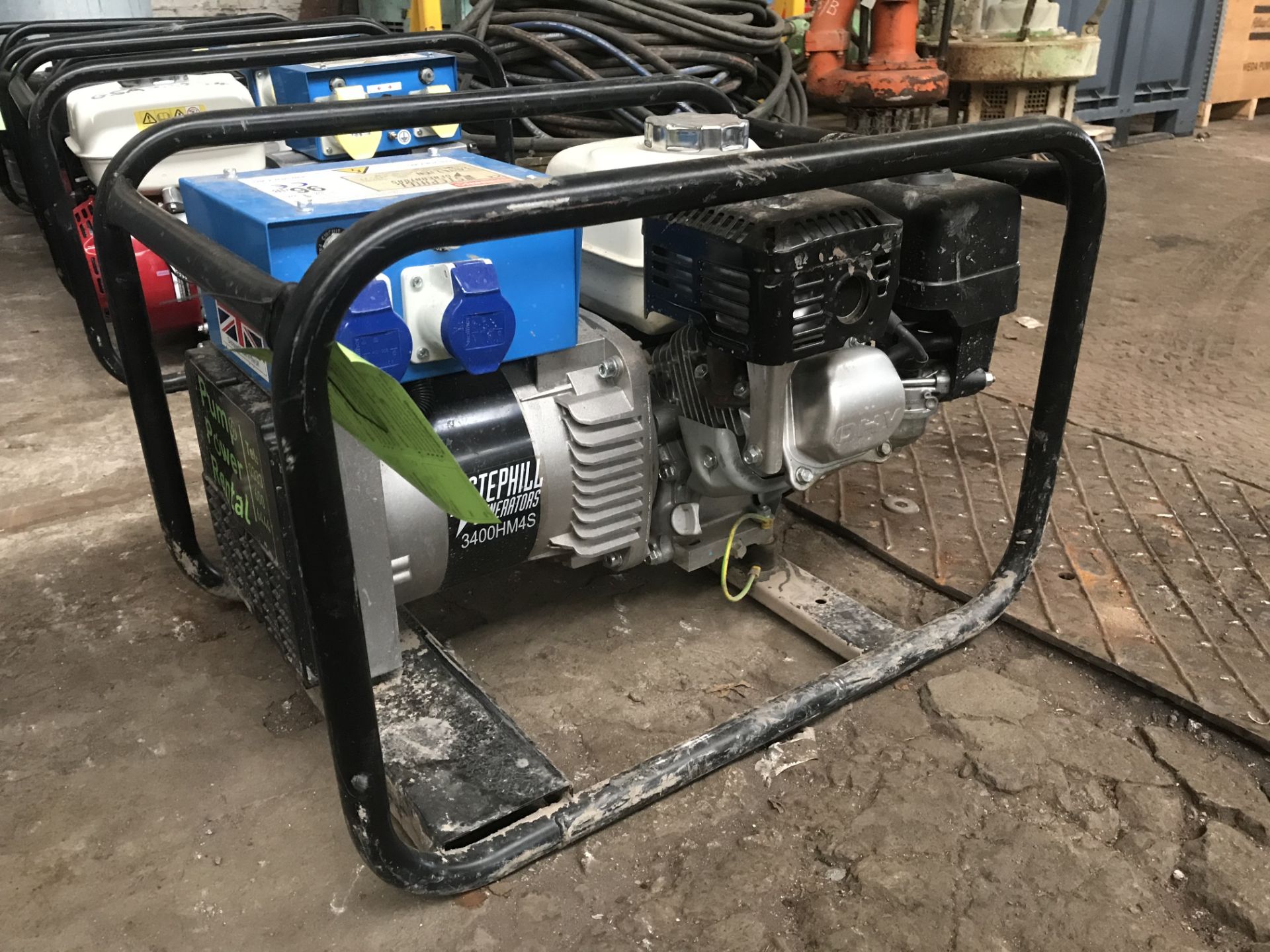 Stephill Petrol Generator 3.4kVa w/ Honda GX Range Engine| YOM: 2019 | Ref: GSA-A275 - Image 4 of 5
