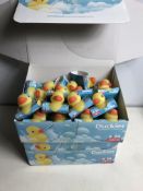 48 x Yellow Rubber Ducks