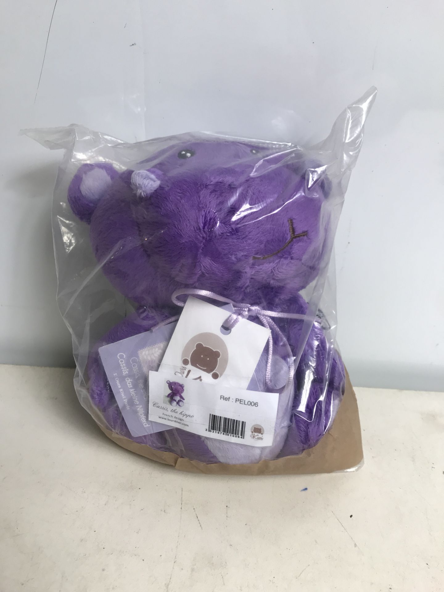 17 x Purple Cassis, The Hippo Teddys