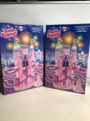 2 x Up & Down Princess Castle Toys