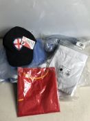 Various Clothing Items | t-shirts | Cap | Fitted Sheets