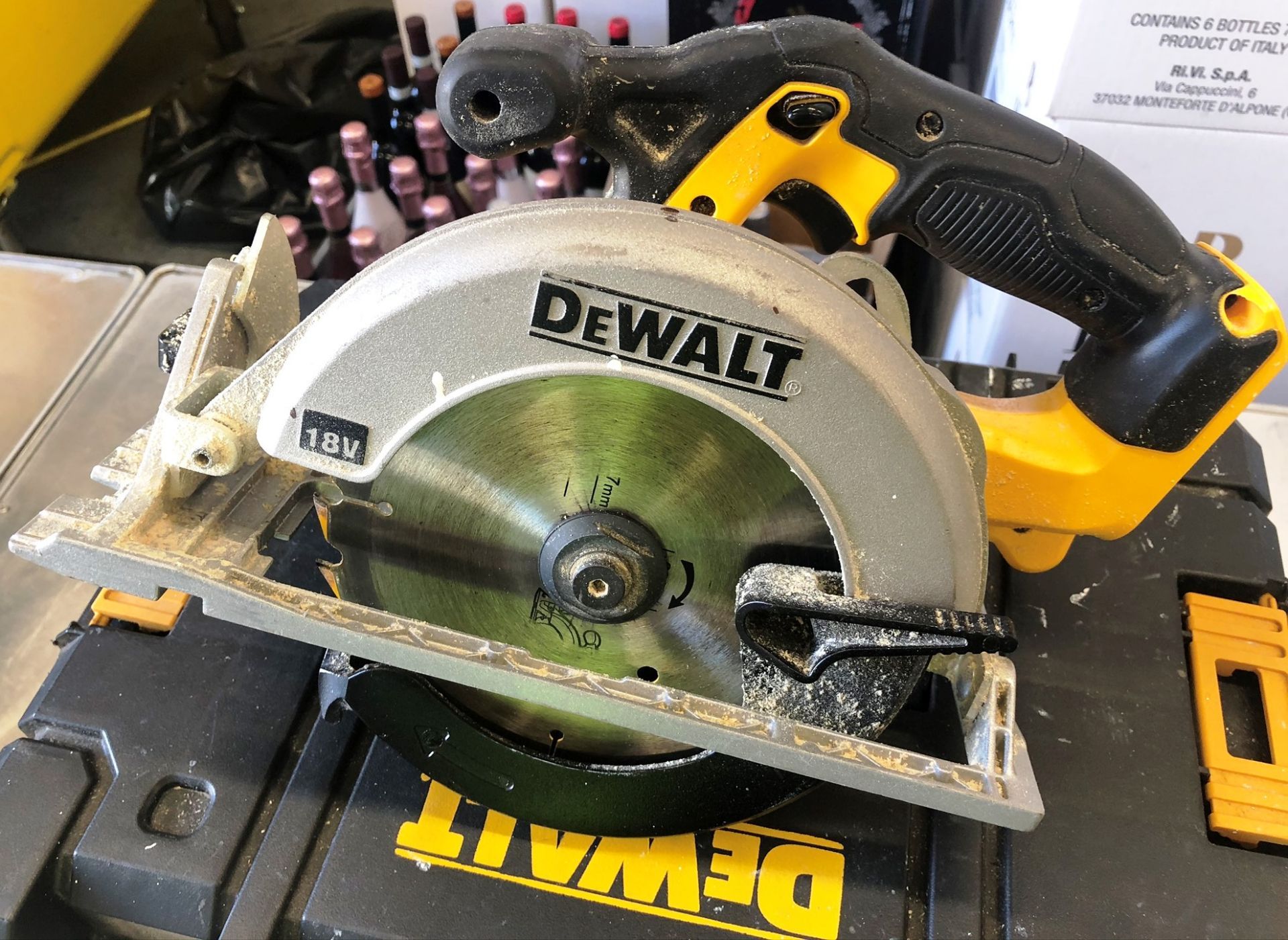 Dewalt DCS391N Circular Saw, Drill & Charger w/ Case - Image 3 of 5